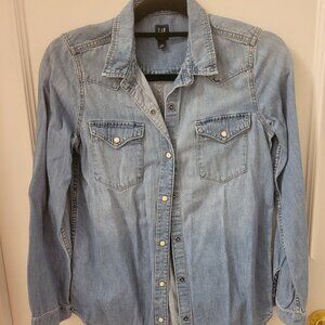 Gap Kids Girls Like New Western Shirt